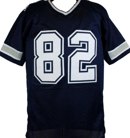 Jason Witten Autographed Dallas Cowboys Custom Blue STAT Jersey