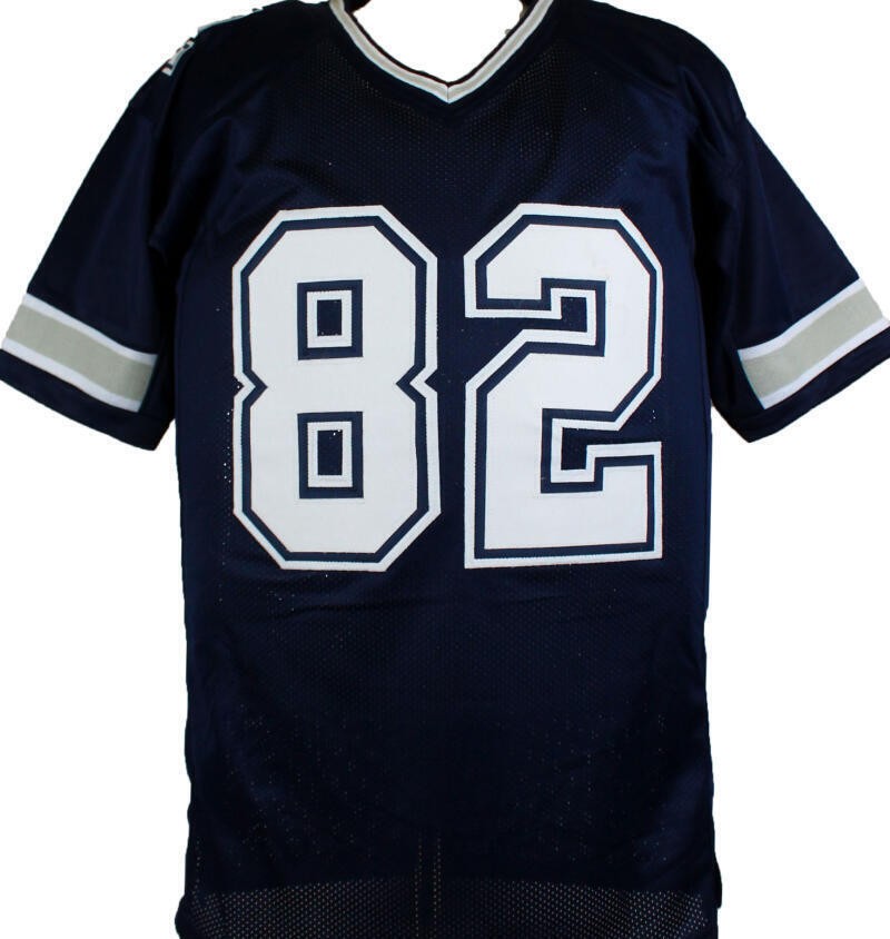 Jason Witten Autographed Dallas Cowboys Custom Blue STAT Jersey