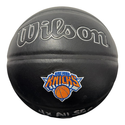 Latrell Sprewell Signed New York Knicks Wilson Basketball - 4x All Star