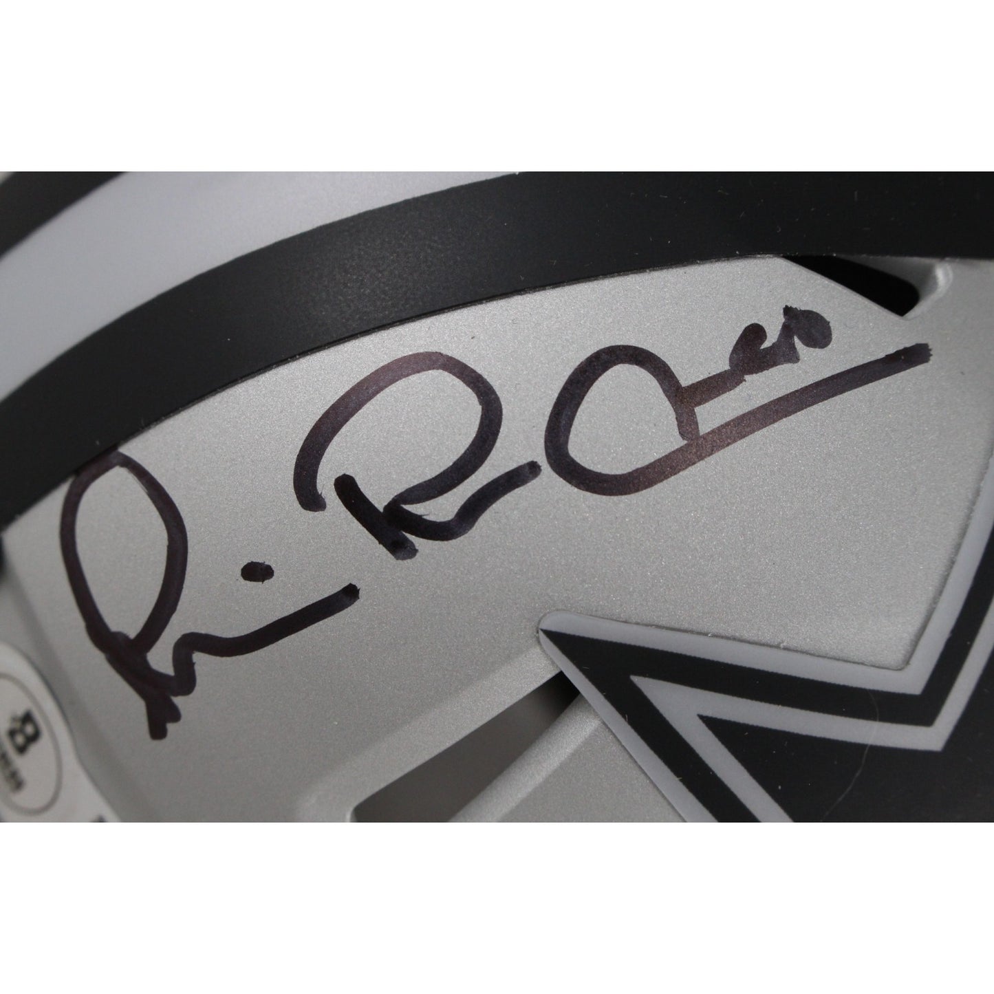 Michael Irvin Signed Dallas Cowboys Rave Mini Helmet