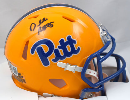 Darrelle Revis Signed Pittsburgh Panthers Mini Helmet