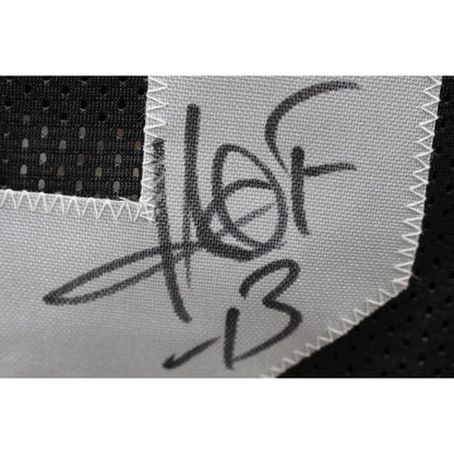 Warren Sapp Autographed Pro Style Black Jersey