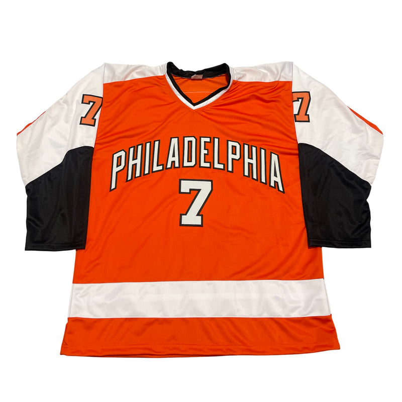Bill Barber Signed Philadelphia Flyers Custom Jersey (Beckett COA)