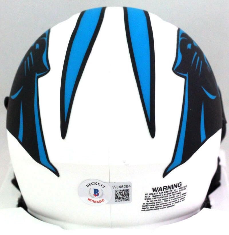 Luke Kuechly Signed Carolina Panthers Lunar Speed Mini Helmet