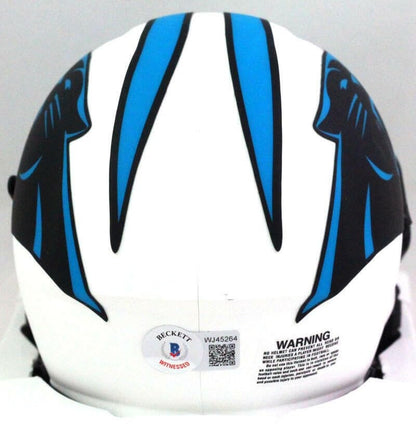 Luke Kuechly Signed Carolina Panthers Lunar Speed Mini Helmet