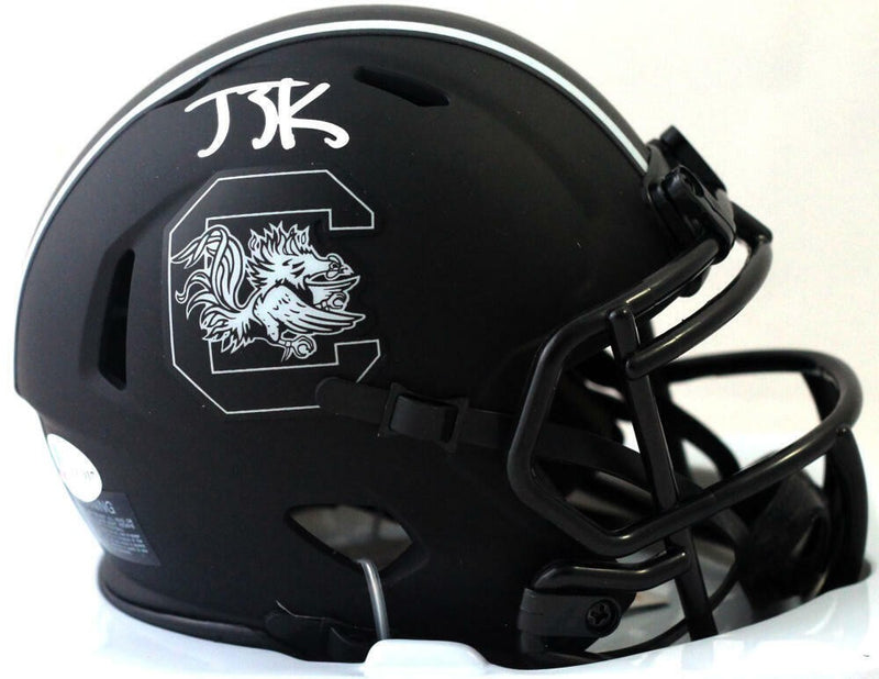 Javon Kinlaw Signed South Carolina Gamecocks Eclipse Mini Helmet