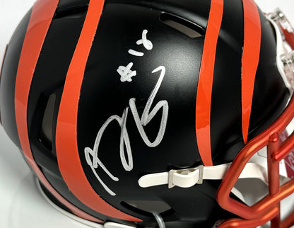 AJ Green Signed Cincinnati Bengals Blaze Speed Mini Helmet
