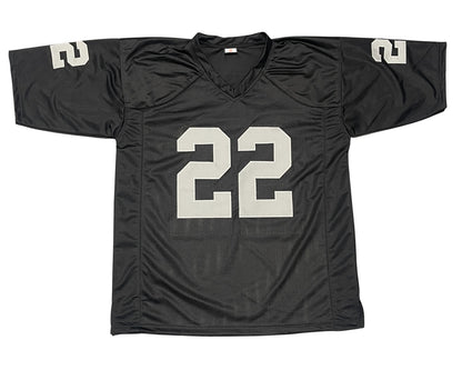Mike Haynes Signed Raiders Custom Jersey (HOF 97) Beckett BAS COA