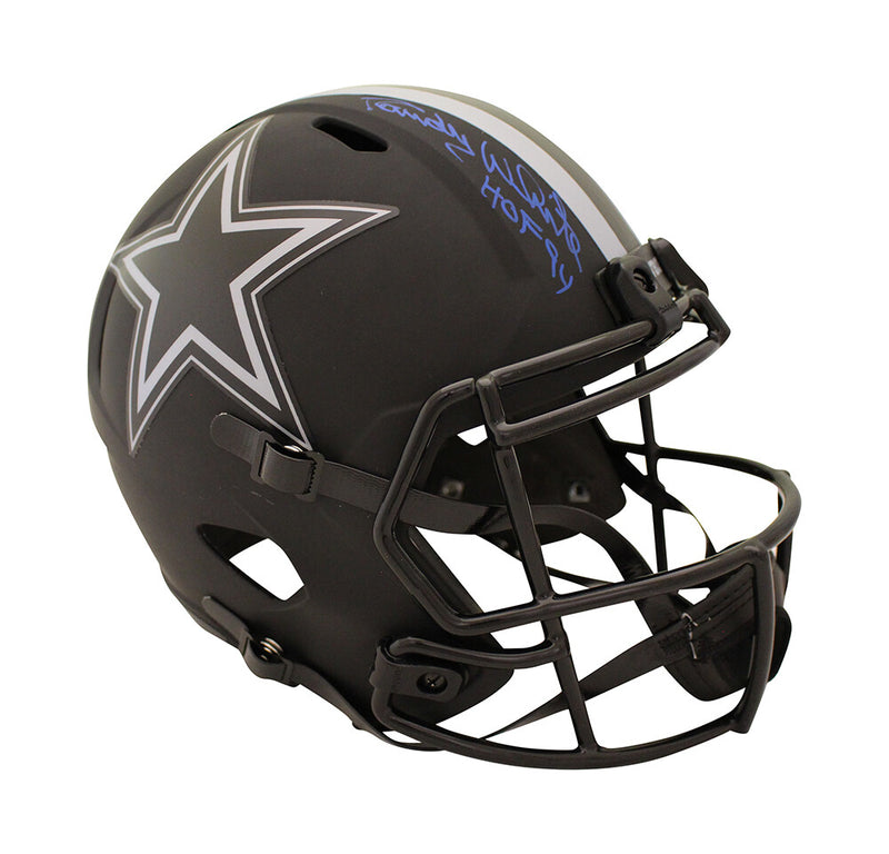 Randy White Signed Dallas Cowboys Full Size Eclipse Speed Helmet (HOF)