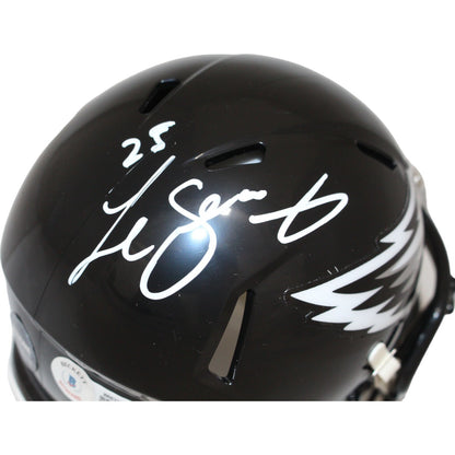 LeSean McCoy Signed Philadelphia Eagles 2022 Alternate Mini Helmet Beckett