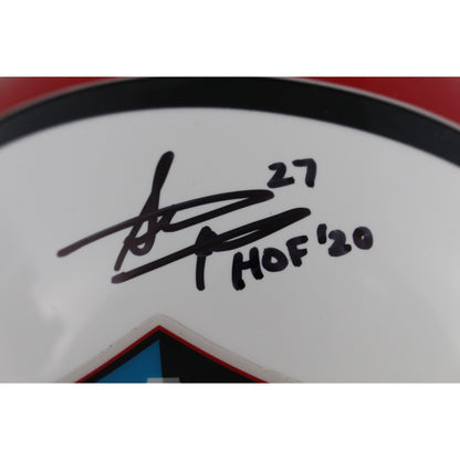 Steve Atwater Signed Denver Broncos Hall of Fame VSR4 Mini Helmet (HOF)