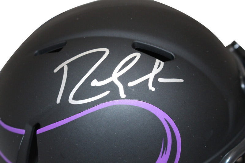 Randy Moss Signed Minnesota Vikings Eclipse Mini Helmet (Beckett BAS)