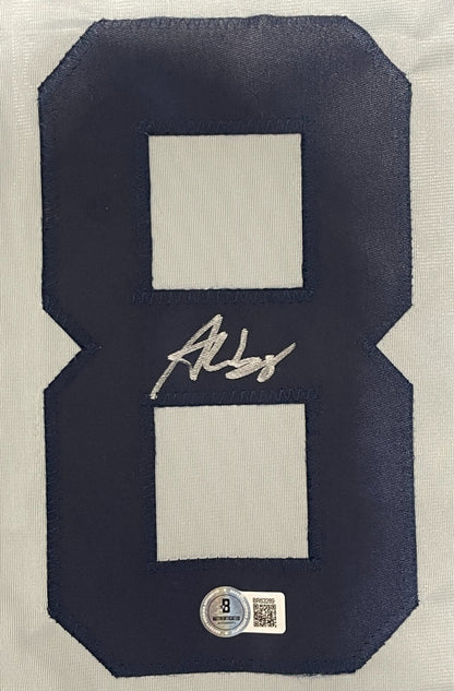 Austin Wells New York Yankees Autographed Custom Jersey Beckett BAS