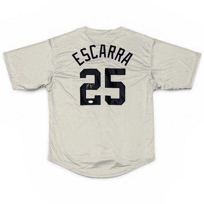 JC Escarra Autographed New York Yankees Custom Jersey