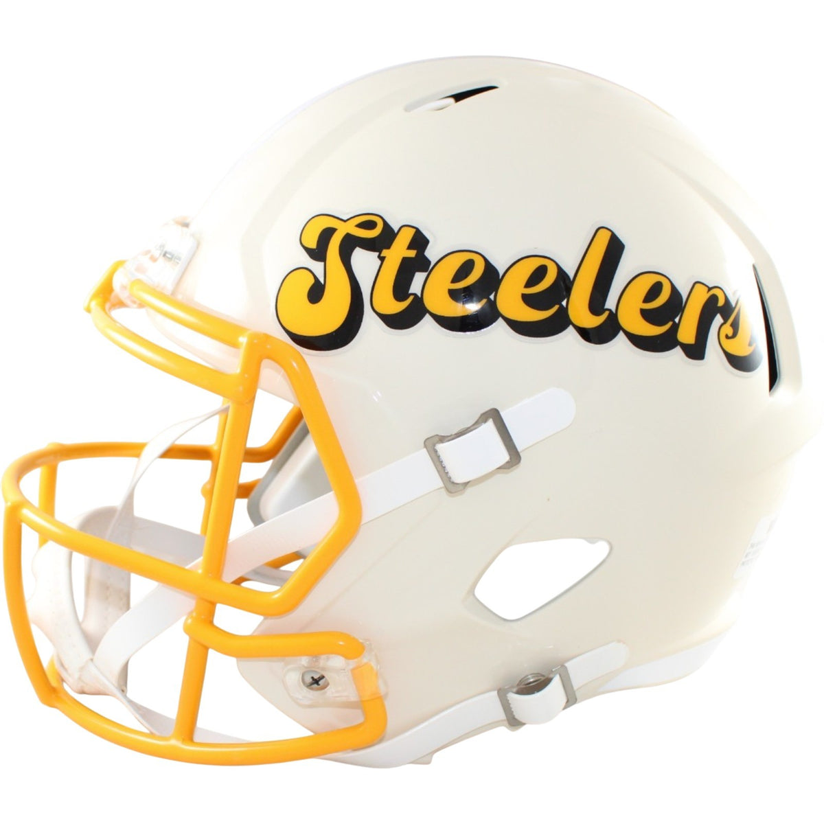 Hines Ward Signed Pittsburgh Steelers Full Size Replica Helmet Retro