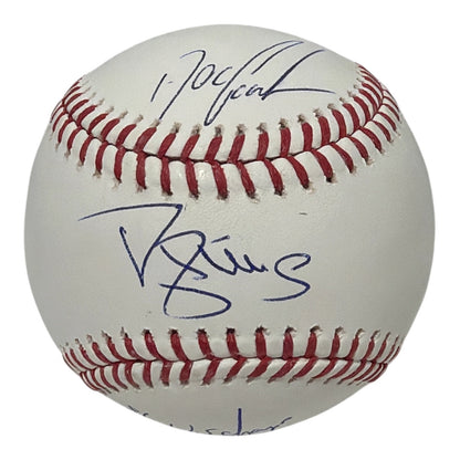 Doc Gooden & Darryl Strawberry Signed Baseball - 1986 WS Champs JSA