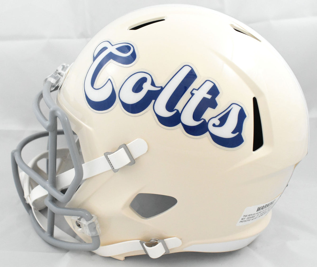 Keenan Allen Autographed Indianapolis Colts Full Size Retro Speed Helmet
