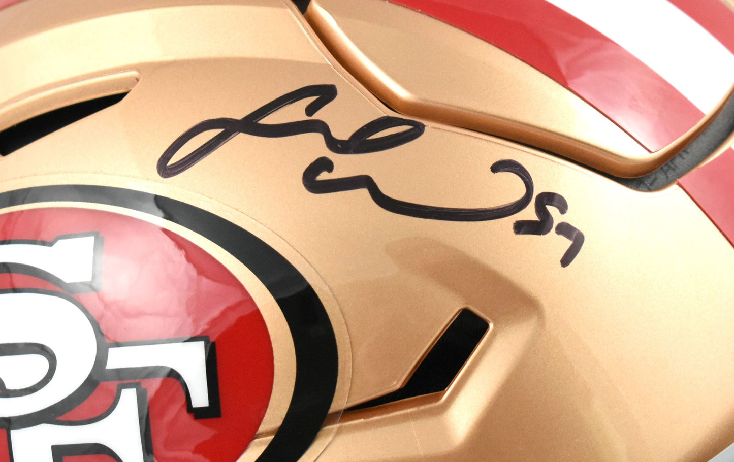 Fred Warner Autographed San Francisco 49ers Full Size Speedflex Helmet