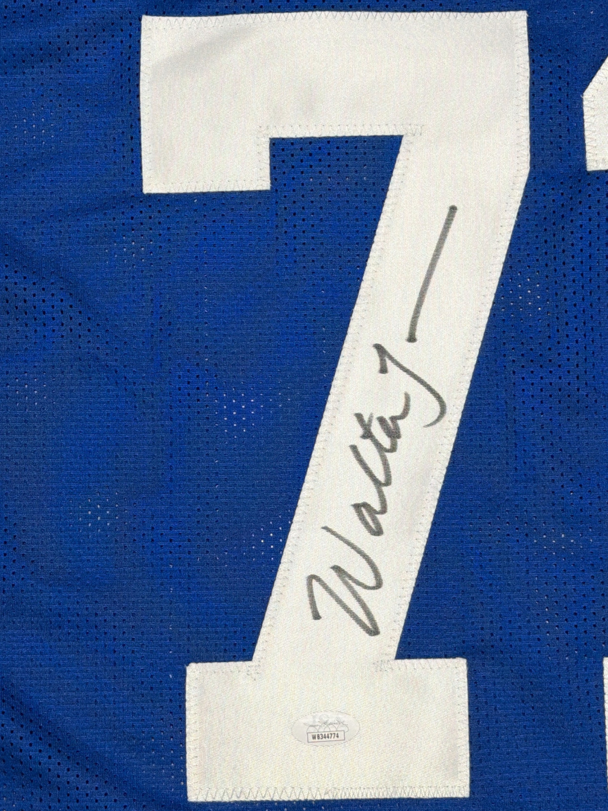 Walter Jones Signed Seattle Seahawks Custom Jersey