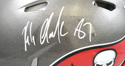 Rob Gronkowski Signed Tampa Bay Buccaneers Full Size Speed Authentic Helmet