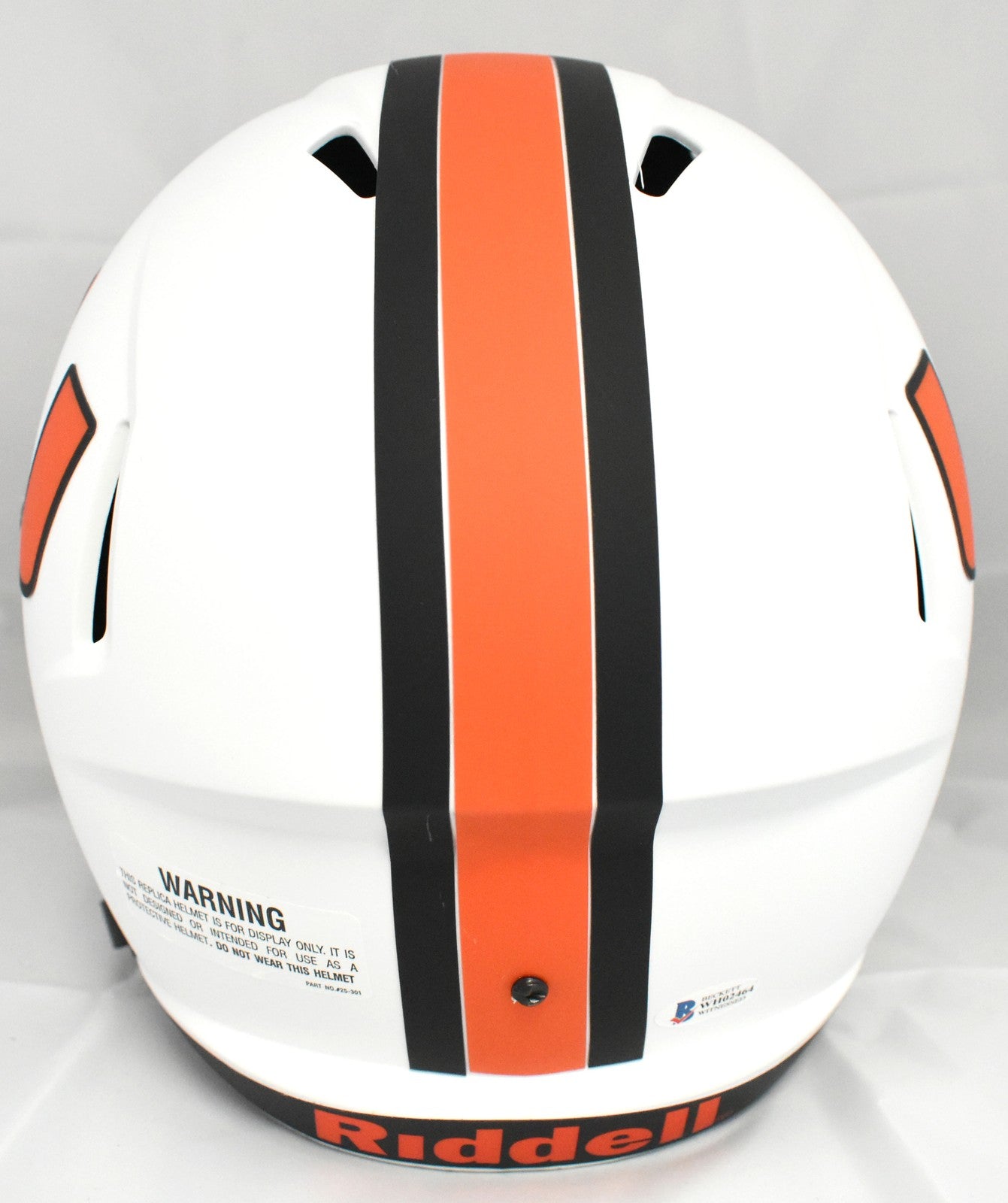 Ray Lewis Signed Miami Hurricanes Full Size Lunar Speed Helmet