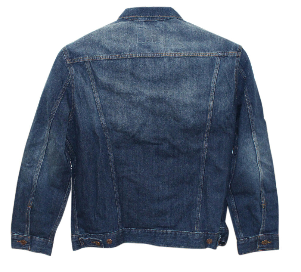 Chuck Norris Signed Walker Texas Ranger Levi's Denim Jacket XL JSA