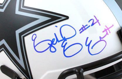 Ezekiel Elliott Signed Dallas Cowboys Full Size Lunar Speed Helmet