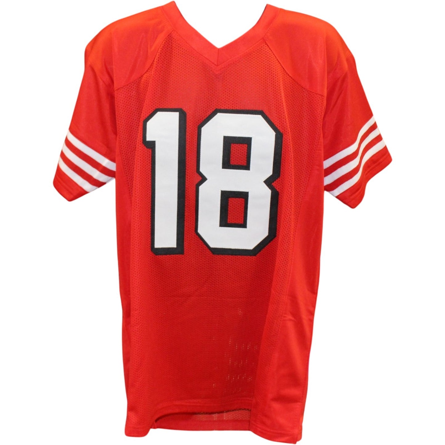 Eddie Pineiro Autographed Red Custom Jersey