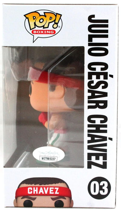 Julio Cesar Chavez Autographed Funko Pop Figurine #03