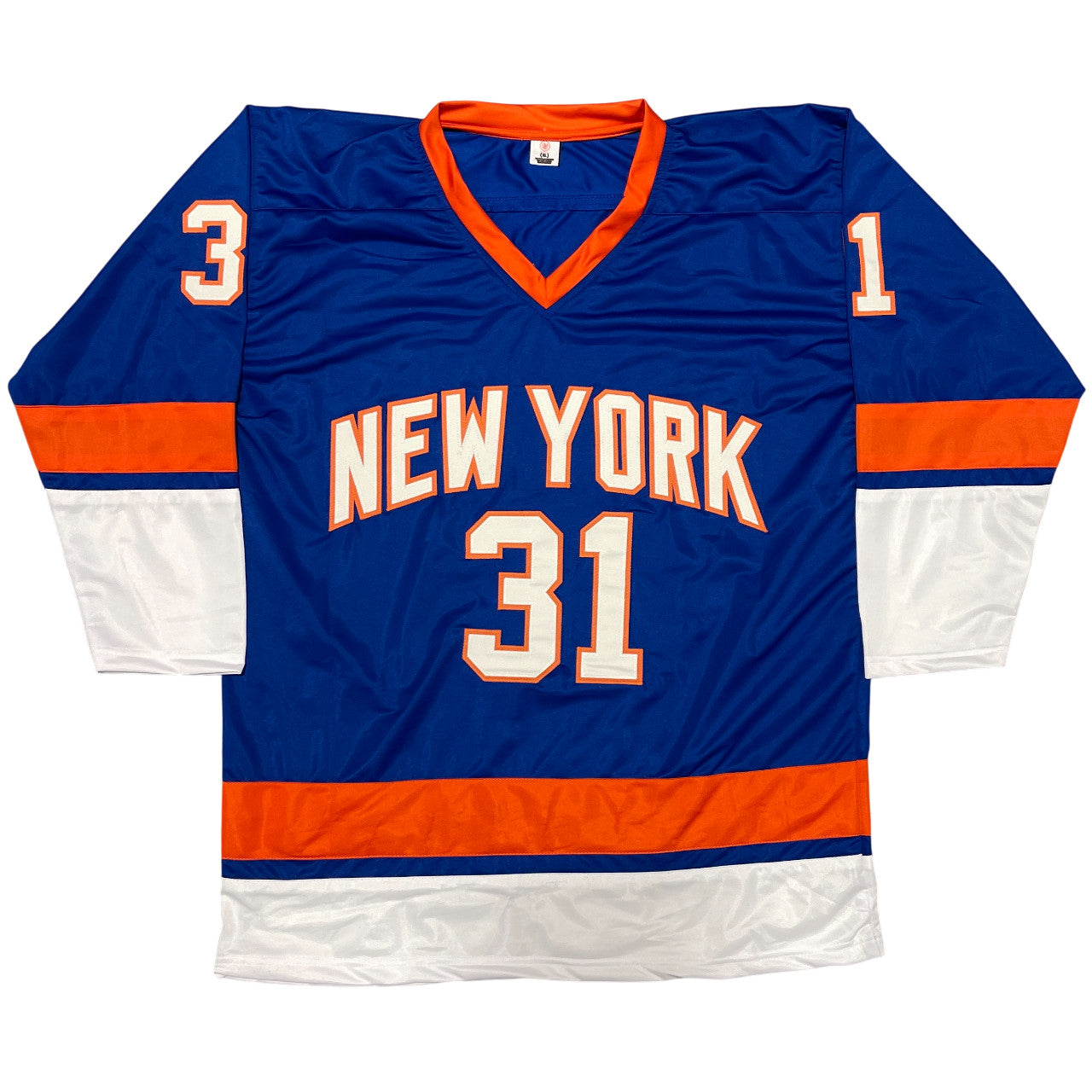 Billy Smith Autographed New York Islanders Custom Jersey (Beckett BAS)
