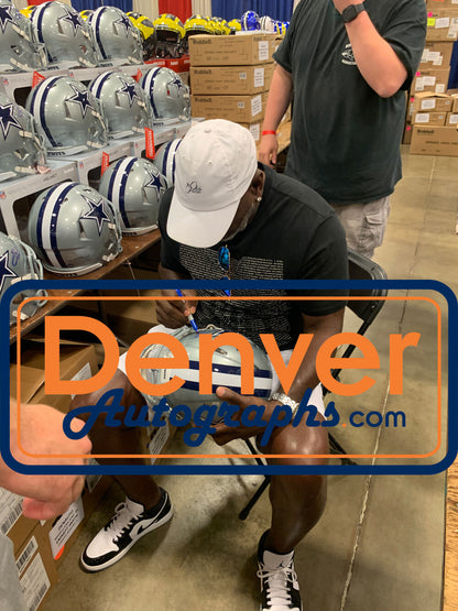 Emmitt Smith Dallas Cowboys Autographed Full Size Replica Helmet