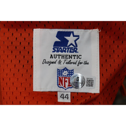 Dennis Smith Signed Denver Broncos Authentic Starter Jersey (Size 44)