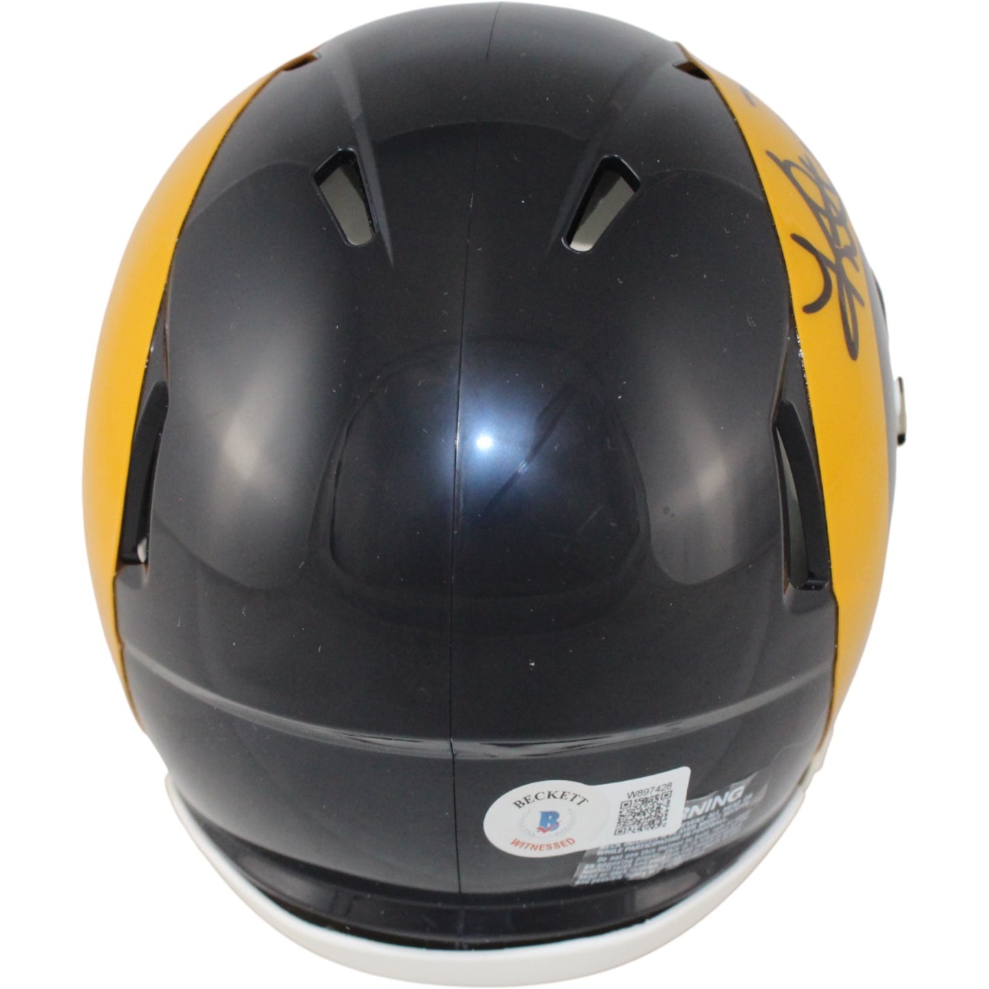 Kurt Warner Signed St. Louis Rams Throwback Mini Helmet (HOF Inscription)