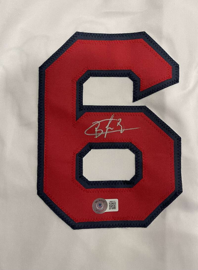 Brayan Bello Signed Boston Red Sox Custom Baseball Jersey Beckett COA