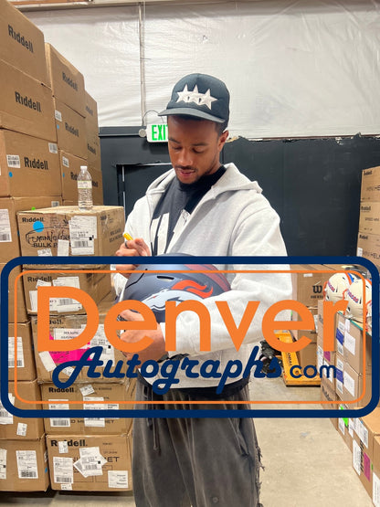 Patrick Surtain Signed Denver Broncos Authentic SpeedFlex Helmet