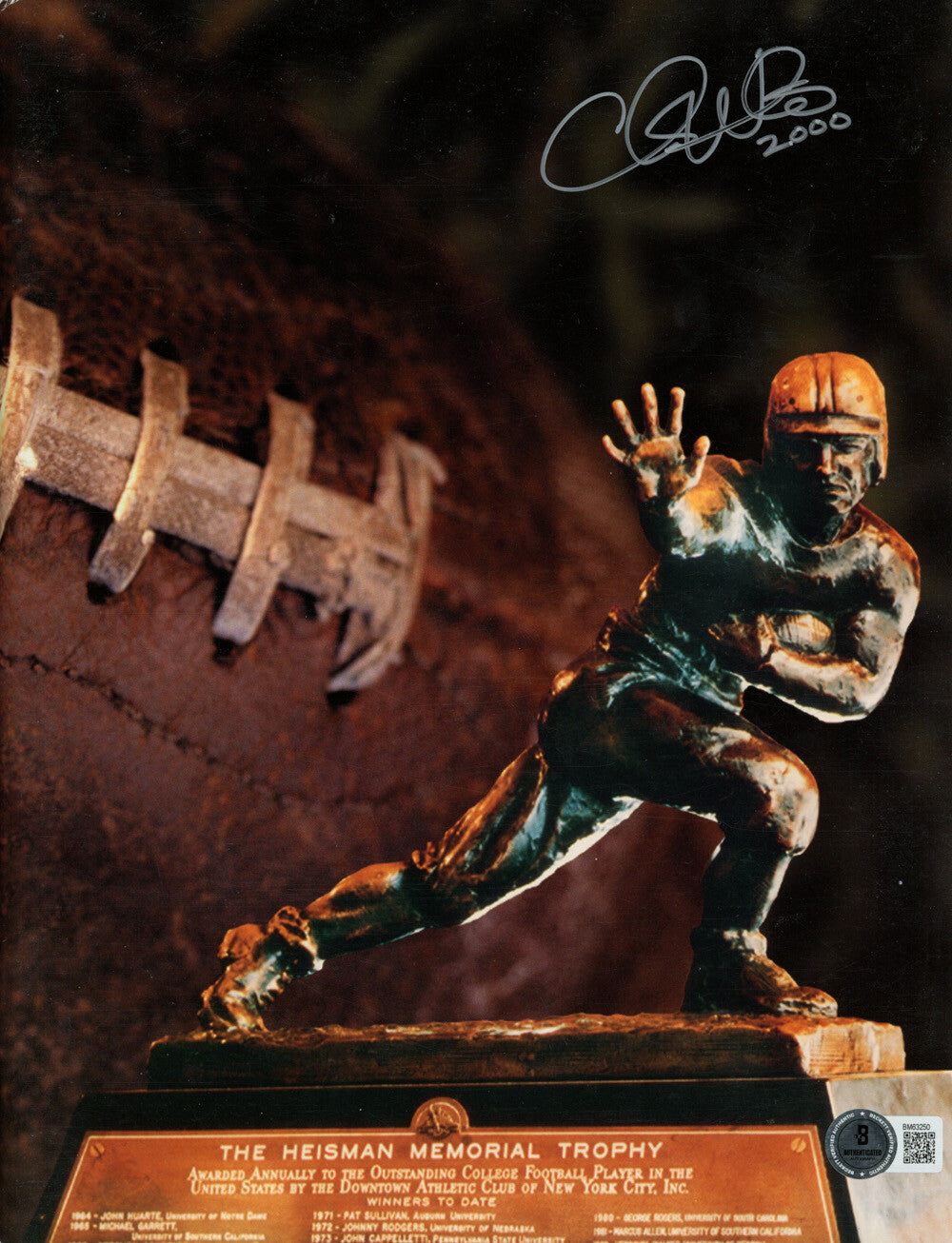 Chris Weinke Autographed 2000 Heisman Journal Magazine (BAS)