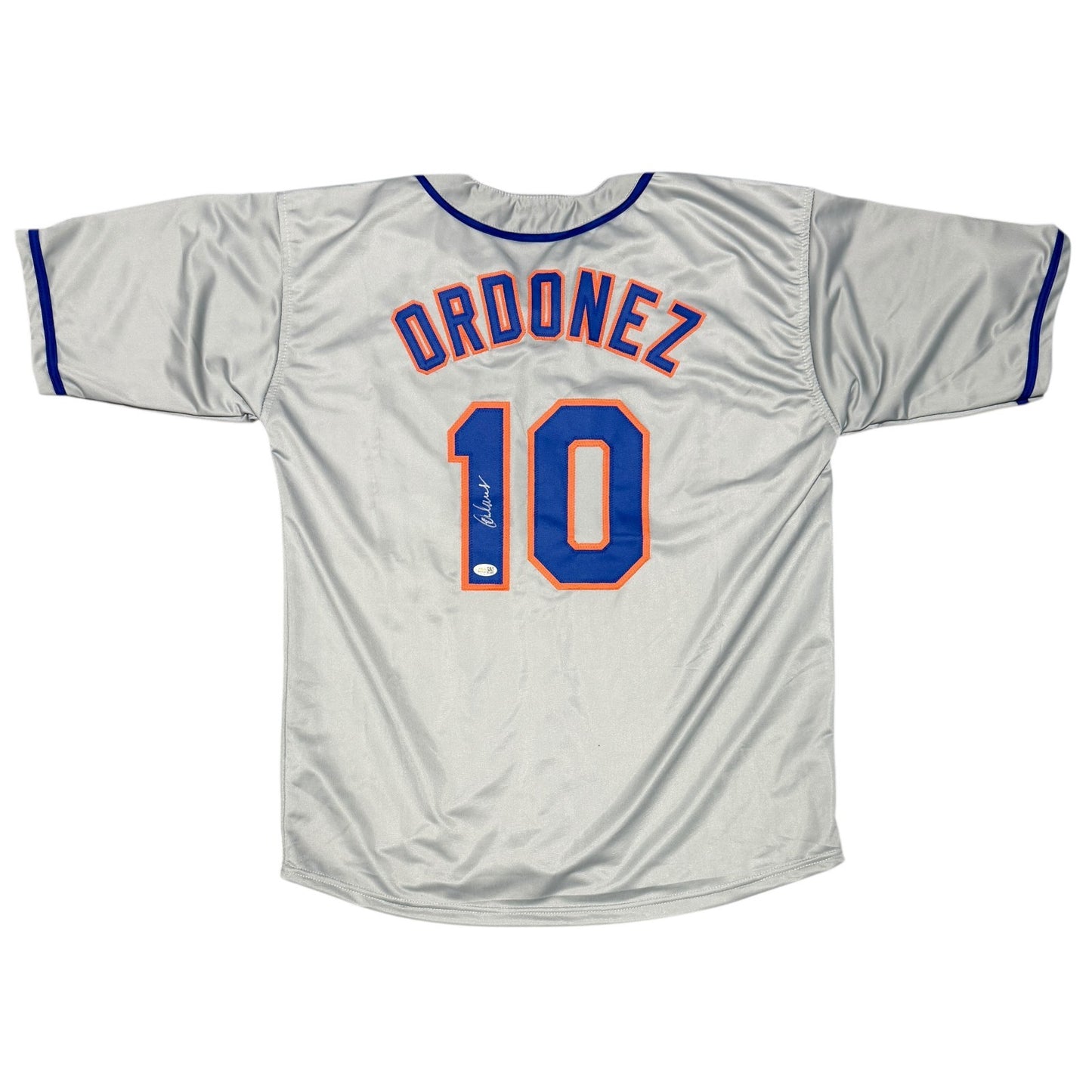 Rey Ordonez Signed New York Mets Custom Grey Jersey (JSA COA)