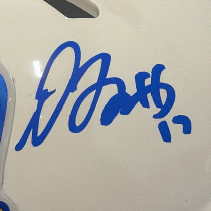 Davante Adams Signed Los Angeles Rams Retro Mini Helmet