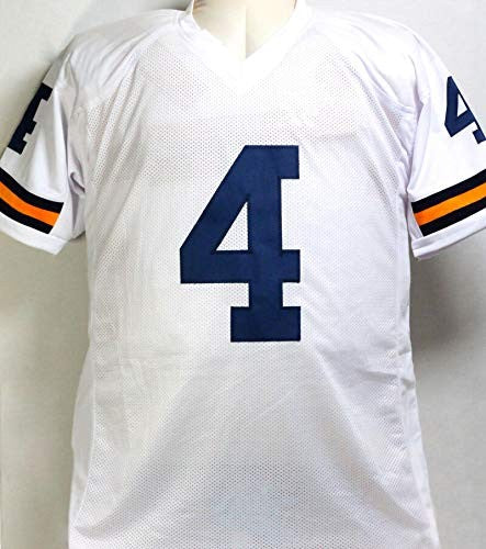Nico Collins Autographed White Custom Jersey