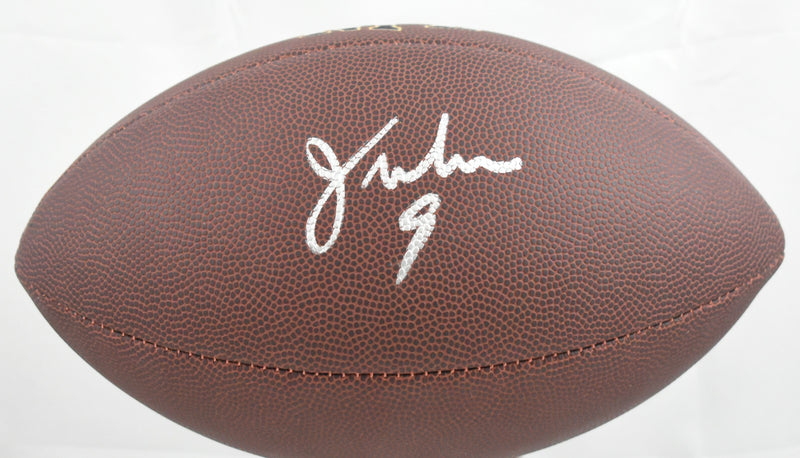 Jim McMahon Autographed Chicago Bears Wilson Football