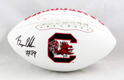 Bryan Edwards Autographed South Carolina Gamecocks Logo Football