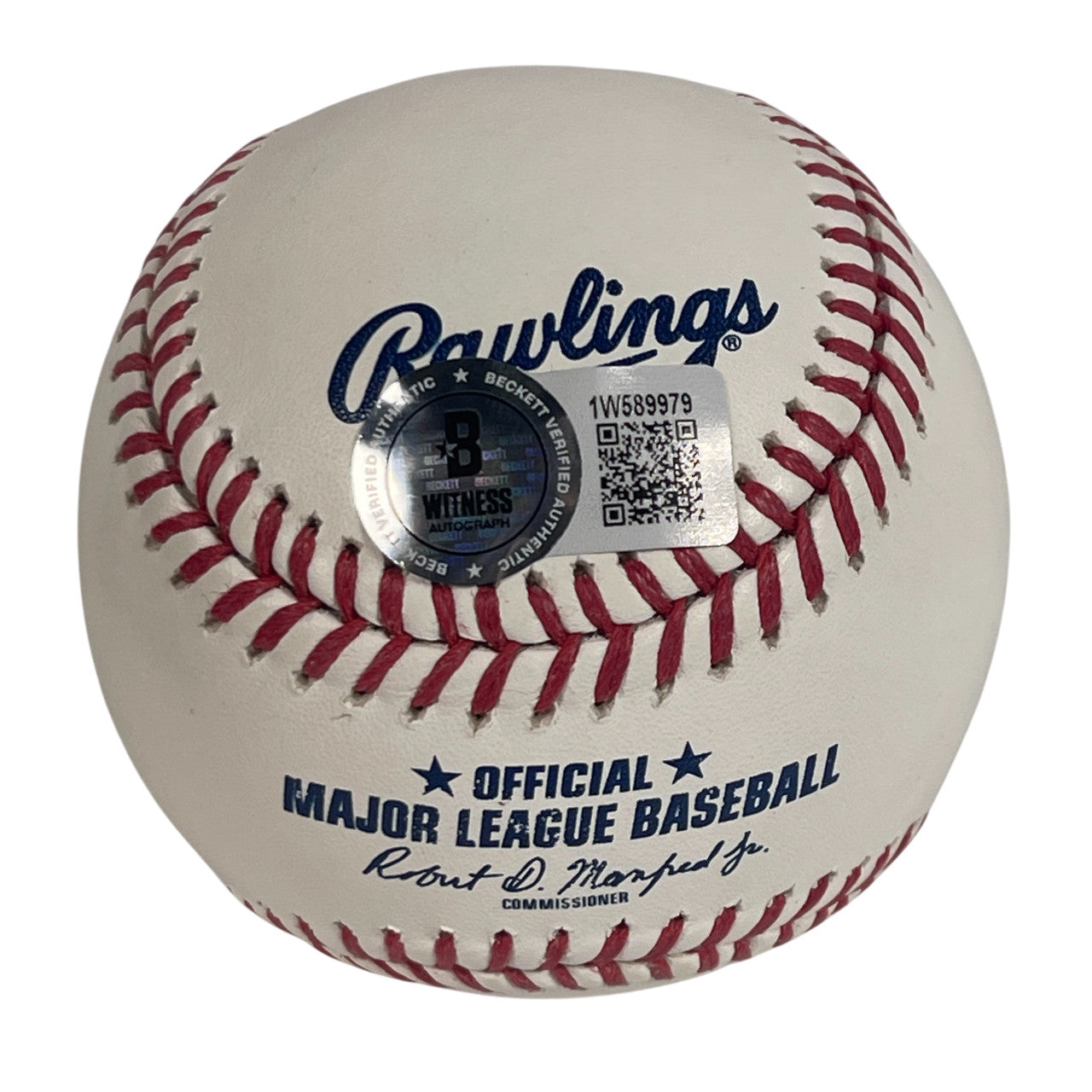 Jeff Reardon Signed Rawlings Official Major League Baseball 3 Inscriptions