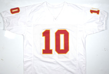Derrick Brooks Autographed White Custom College Jersey