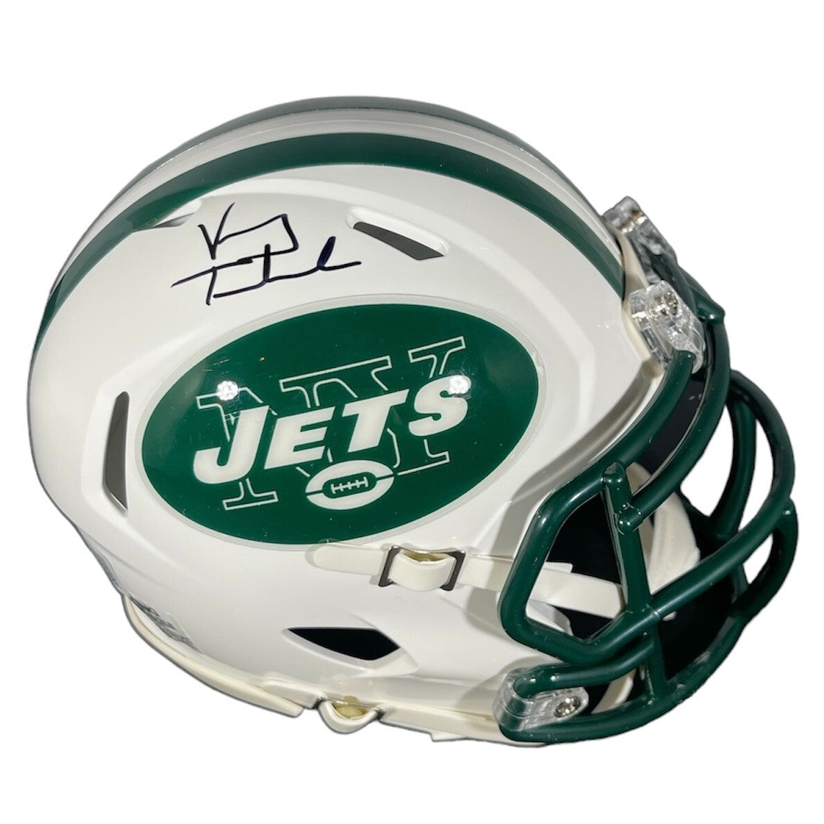 Vinny Testaverde New York Jets Signed Throwback Mini Helmet