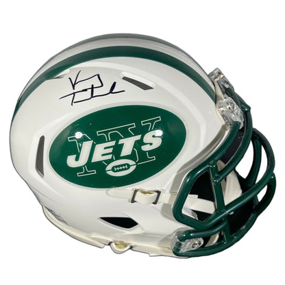 Vinny Testaverde New York Jets Signed Throwback Mini Helmet