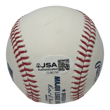James Wood Signed Washington Nationals Official MLB Baseball