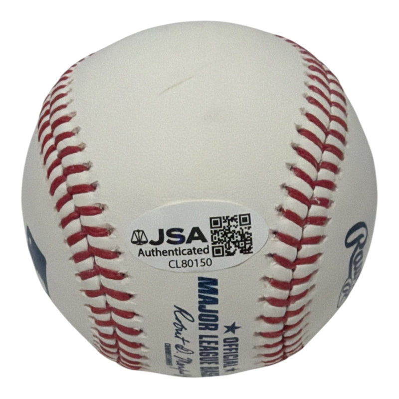 James Wood Signed Washington Nationals Official MLB Baseball