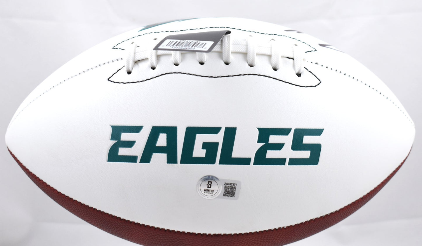 Brandon Graham Signed Philadelphia Eagles Logo Football