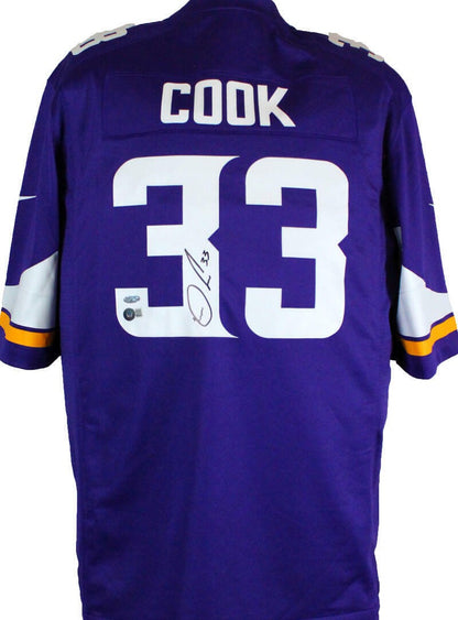 Dalvin Cook Signed Minnesota Vikings Purple Nike Game Jersey