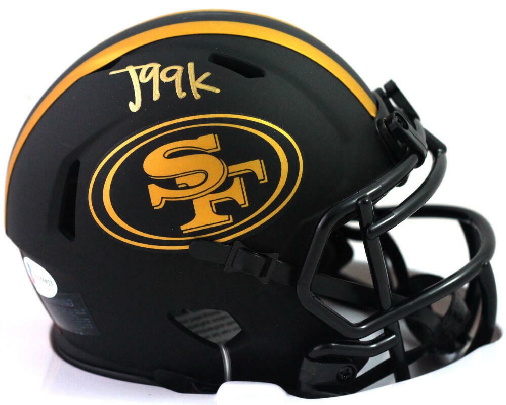 Javon Kinlaw Signed San Francisco 49ers Eclipse Mini Helmet